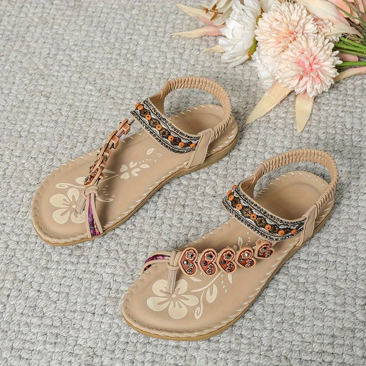 Relaxed Summer Orthopedic Sandals with Cushioned Footbed