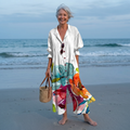 Elegant Floral Maxi Dress Relaxed Summer Fit