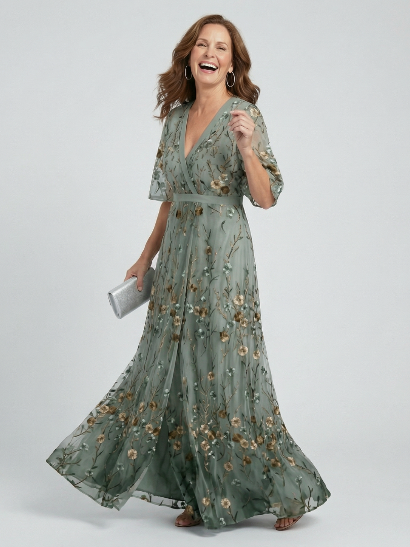 Elegant Halter Floral Maxi Dress Lightweight Summer Fit
