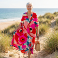 Elegant Floral Maxi Dress Lightweight Summer Fit