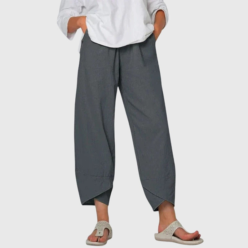 Relaxed Fit Everyday Trousers for Autumn Comfort
