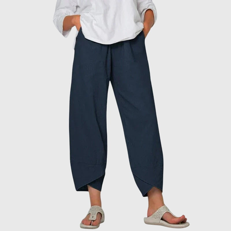 Relaxed Fit Everyday Trousers for Autumn Comfort