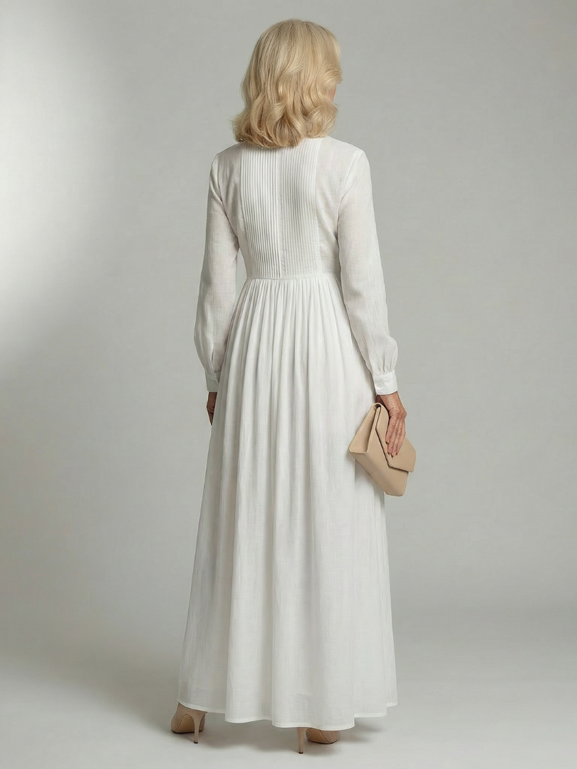 Relaxed Flowing Maxi Dress Lightweight Summer Knit