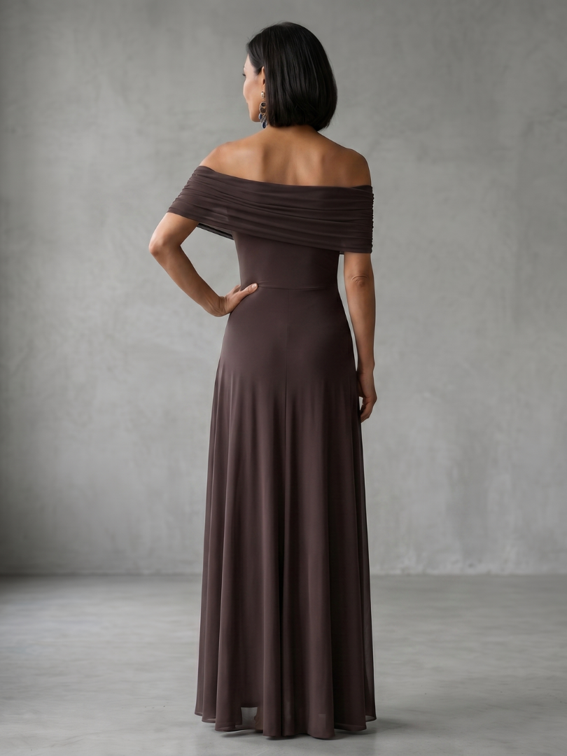 Elegant Draped Midi Dress Sleeveless Summer Fit