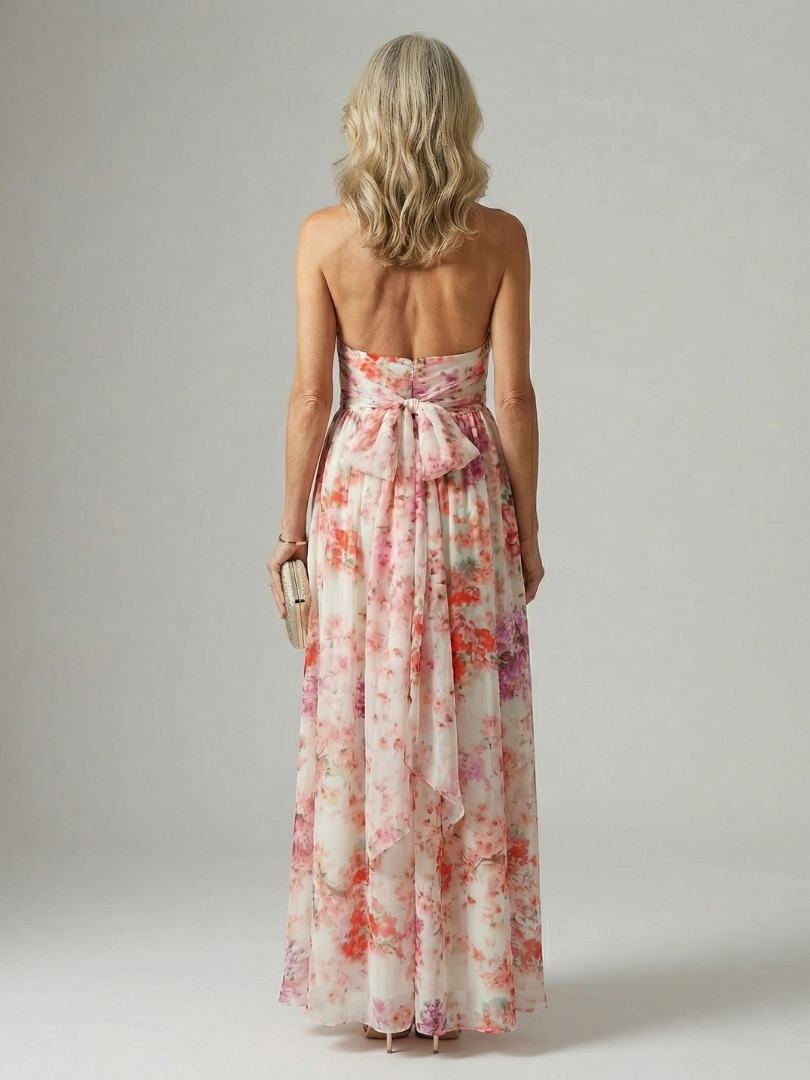 Elegant Lightweight Maxi Dress Summer Flowy Fit
