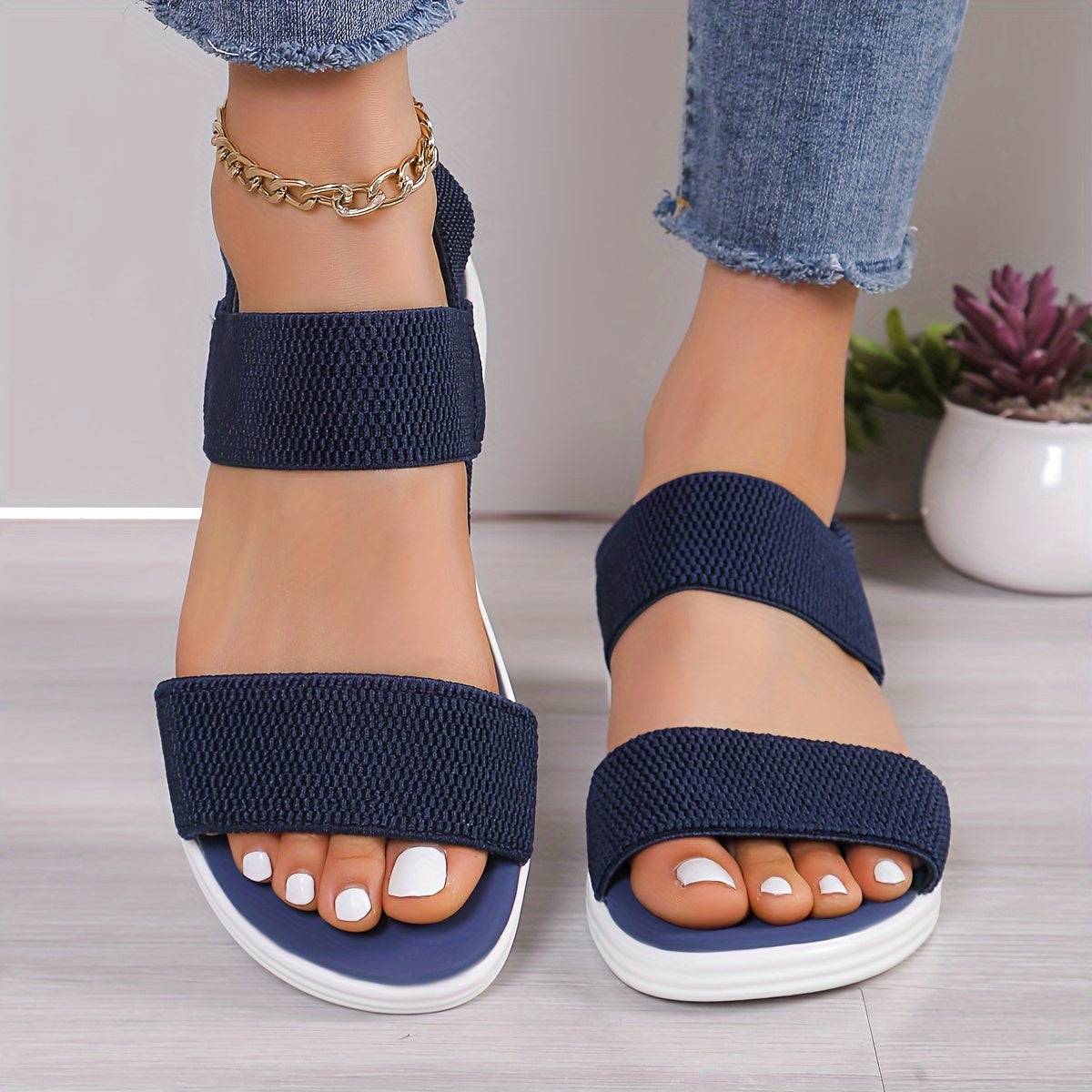 Relaxed Stretch Orthopedic Sandals for Summer Comfort