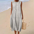 Relaxed Sleeveless Pocket Dress Lightweight Summer Fit