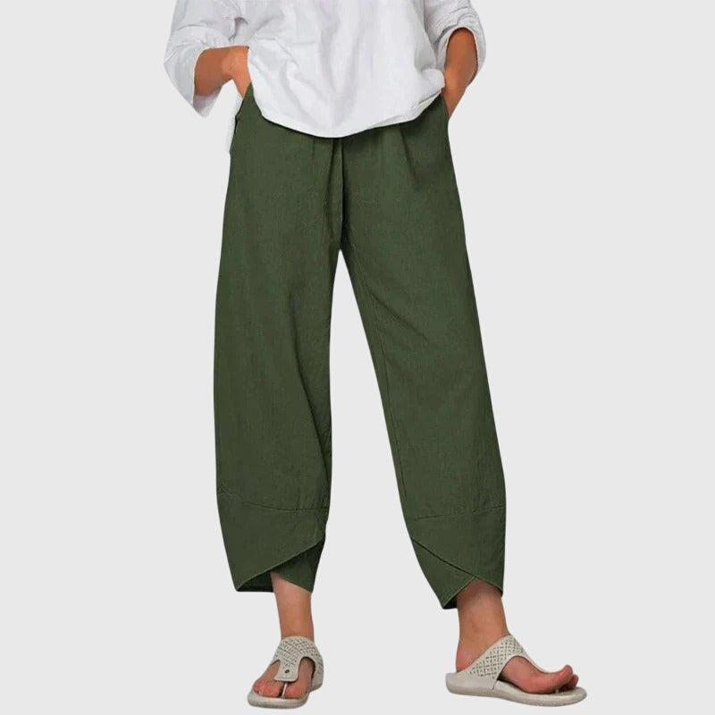 Relaxed Fit Everyday Trousers for Autumn Comfort