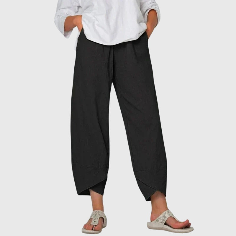 Relaxed Fit Everyday Trousers for Autumn Comfort
