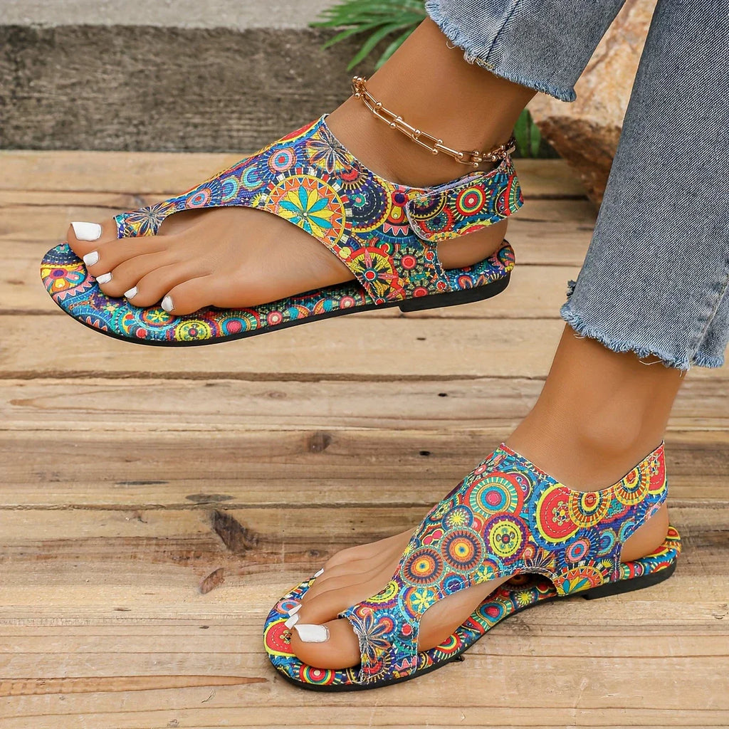 Relaxed Boho Vintage Sandals Lightweight Summer Fit