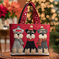 Relaxed Handcrafted Dog Breed Leather Shoulder Bag