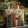 Stylish Quilted Artisan Handbag with Floral Stitch Detail