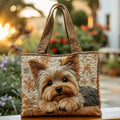Elegant Handcrafted Yorkshire Terrier Crossbody Bag