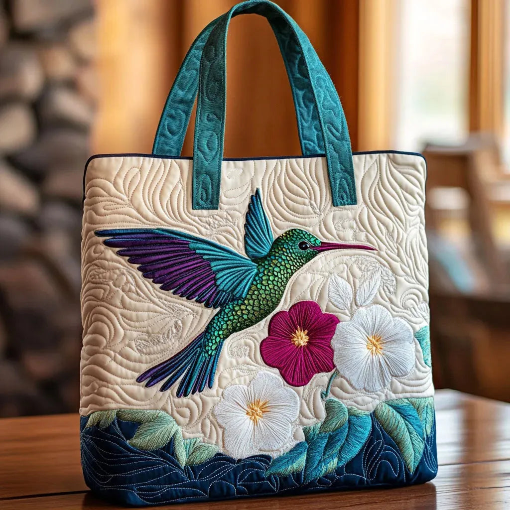 Elegant Floral-Print Lined Handbag Spring