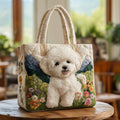 Stylish Quilted Artisan Pet Carrier Bag