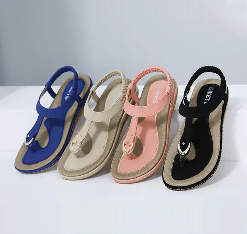 Elegant Orthopedic Summer Sandals with Arch Support