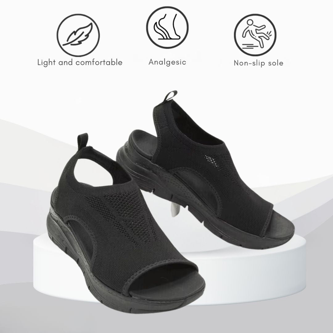 Relaxed Ergonomic Support Sandals for Summer Comfort