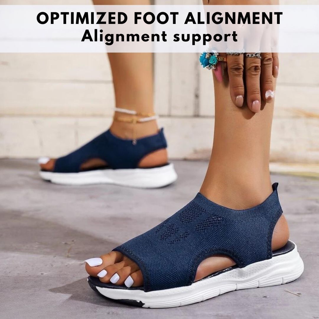 Relaxed Ergonomic Support Sandals for Summer Comfort