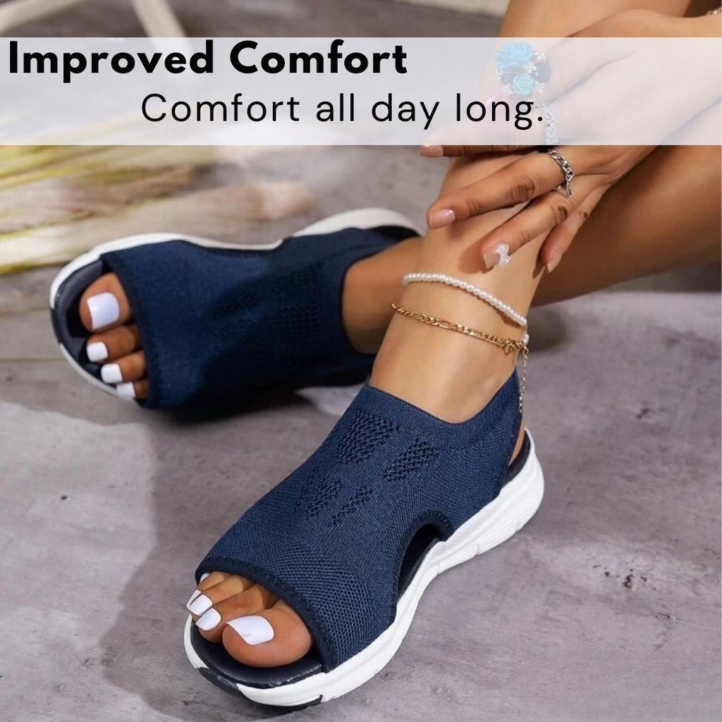 Relaxed Ergonomic Support Sandals for Summer Comfort