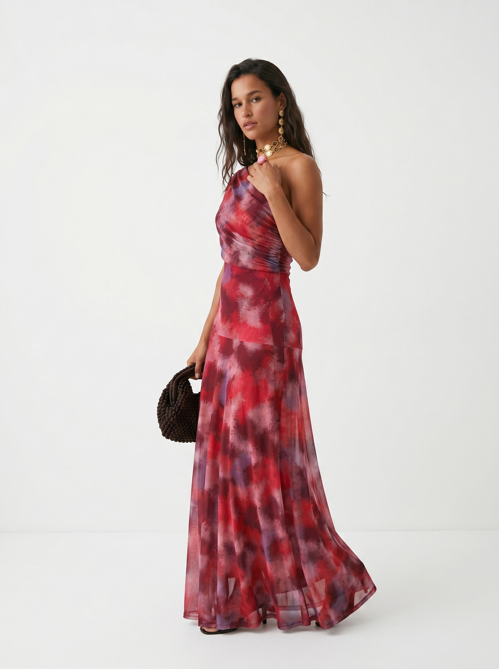 Elegant Flowy Maxi Dress Relaxed Summer Fit
