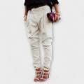 Elegant Tailored Wide-Leg Trousers for Spring