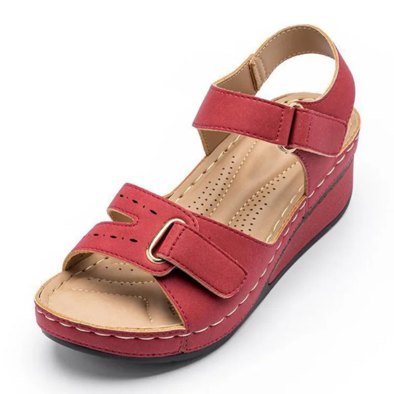 Relaxed Open-Toe Orthopedic Sandals with Arch Support