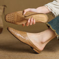 Relaxed Woven Slides for Everyday Summer Comfort