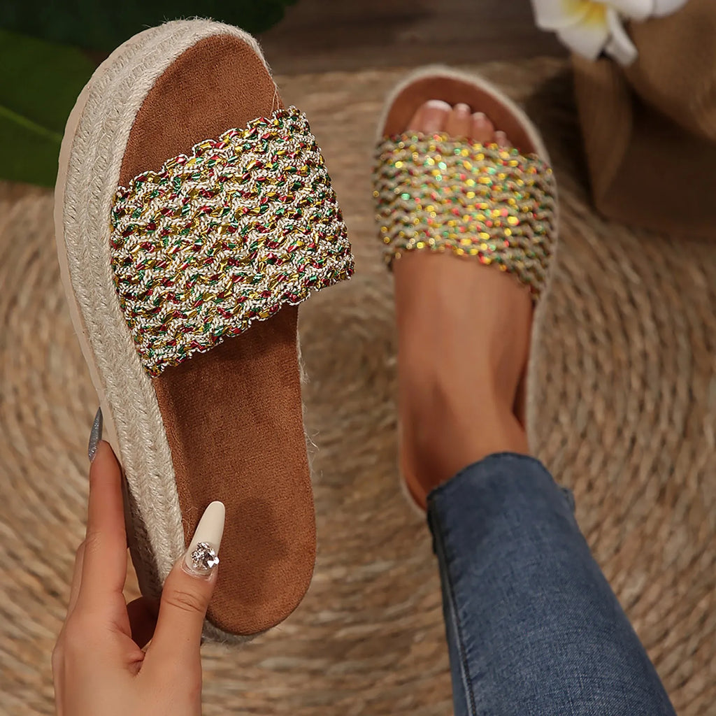 Relaxed Stretch Women's Summer Slippers