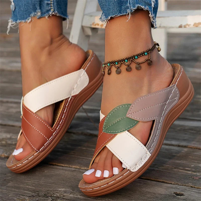 Relaxed Soft Slip-On Slippers for Summer