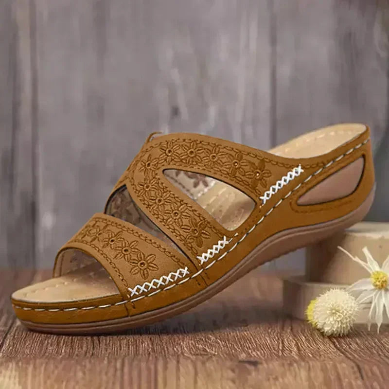 Elegant Women's Orthopedic Summer Sandals with Arch Support