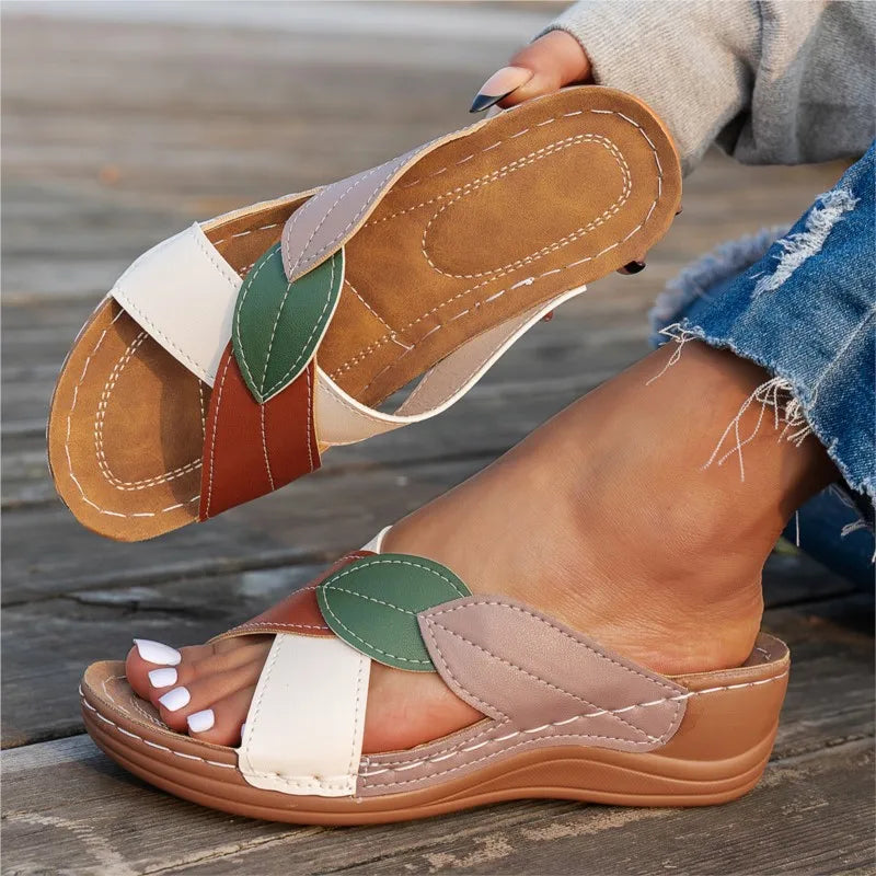 Relaxed Soft Slip-On Slippers for Summer