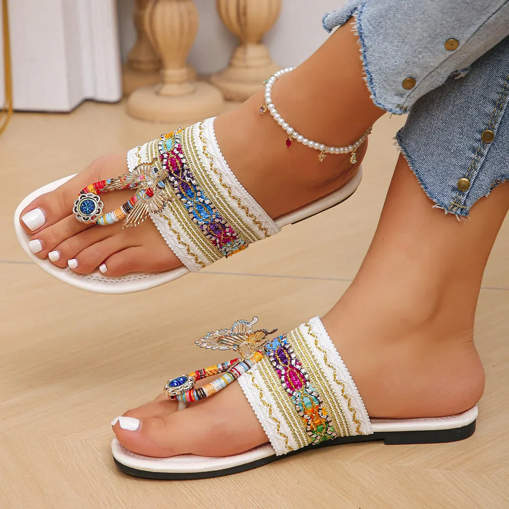 Relaxed Bohemian Summer Slippers
