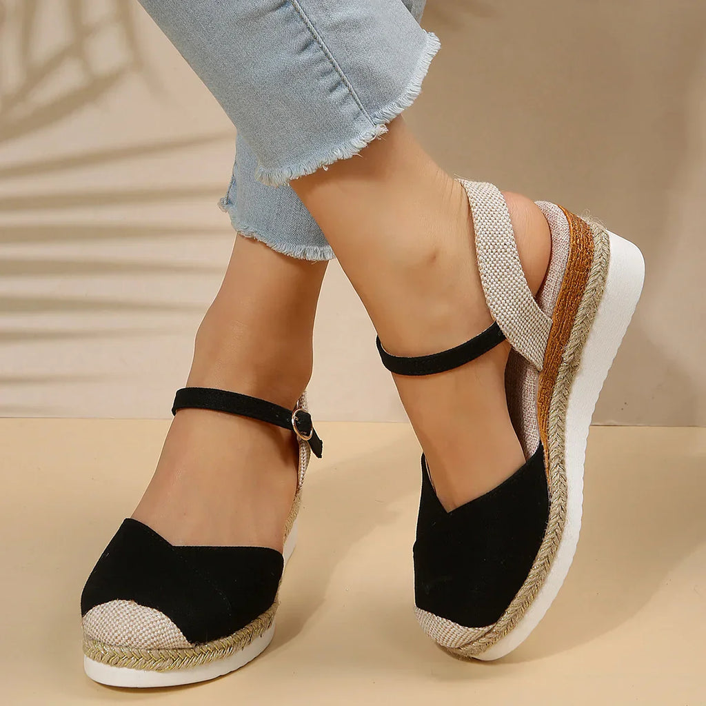 Relaxed Orthopedic Heel Sandals for Summer Comfort