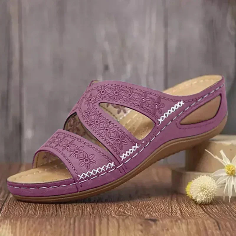 Elegant Women's Orthopedic Summer Sandals with Arch Support