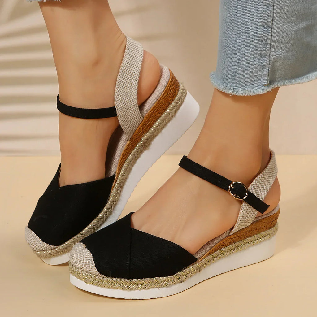 Relaxed Orthopedic Heel Sandals for Summer Comfort