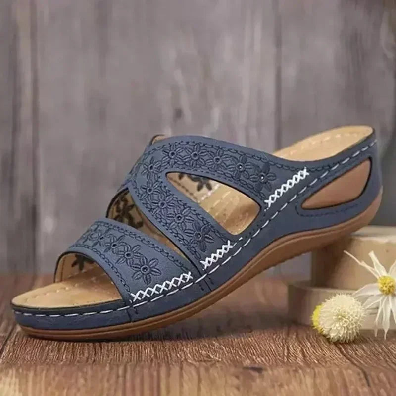 Elegant Women's Orthopedic Summer Sandals with Arch Support