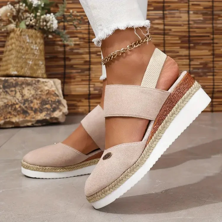 Relaxed Chunky Platform Sandals for Summer