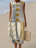 Relaxed Sleeveless Pocket Dress Lightweight Summer Fit
