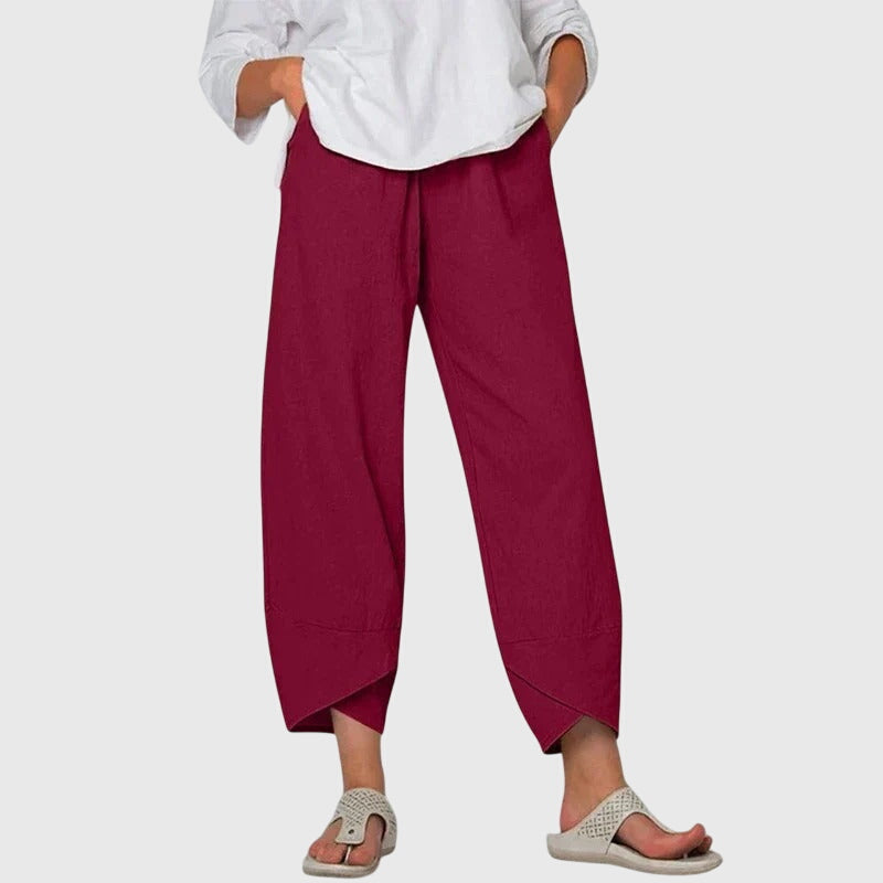 Relaxed Fit Everyday Trousers for Autumn Comfort
