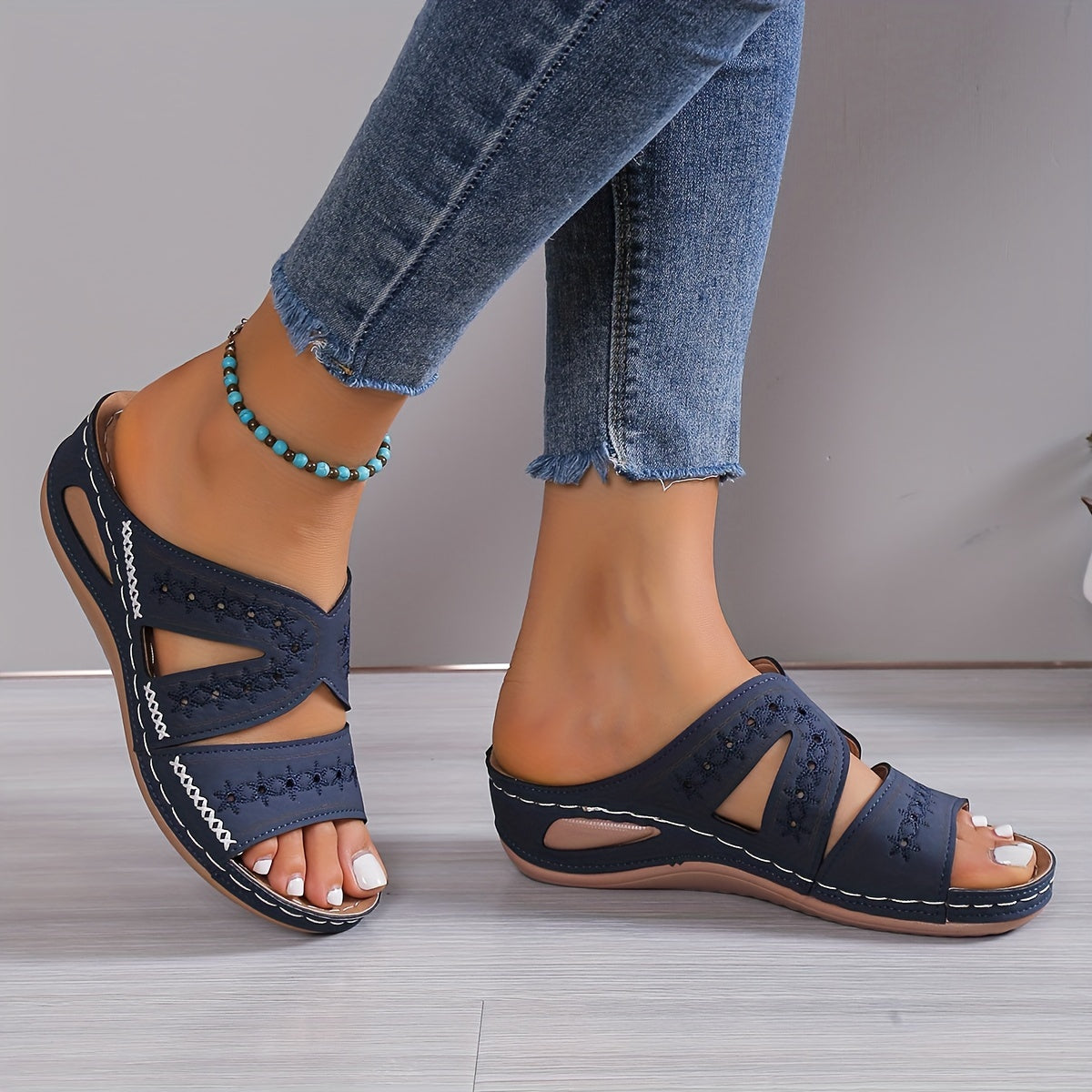Relaxed Orthopedic Summer Sandals with Arch Support