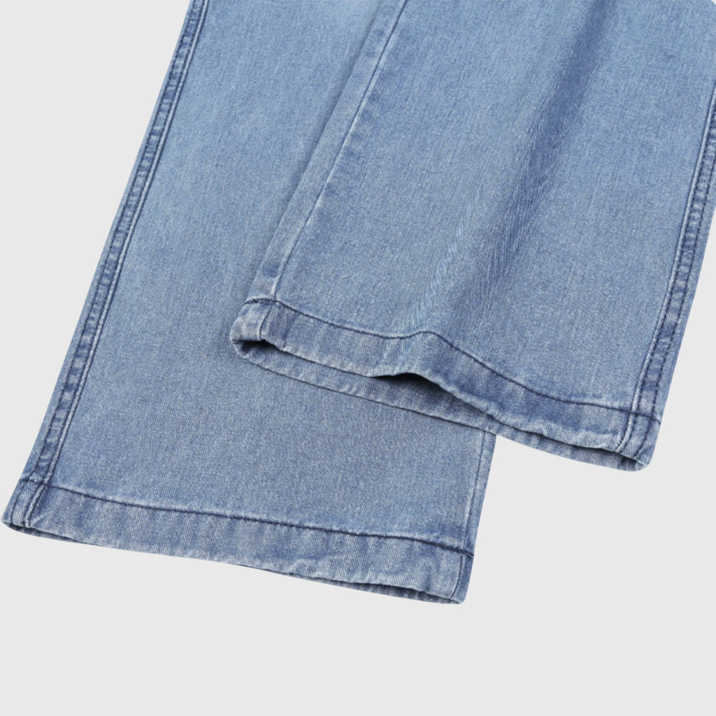 Relaxed Fit Wide-Leg Women's Trousers for Spring