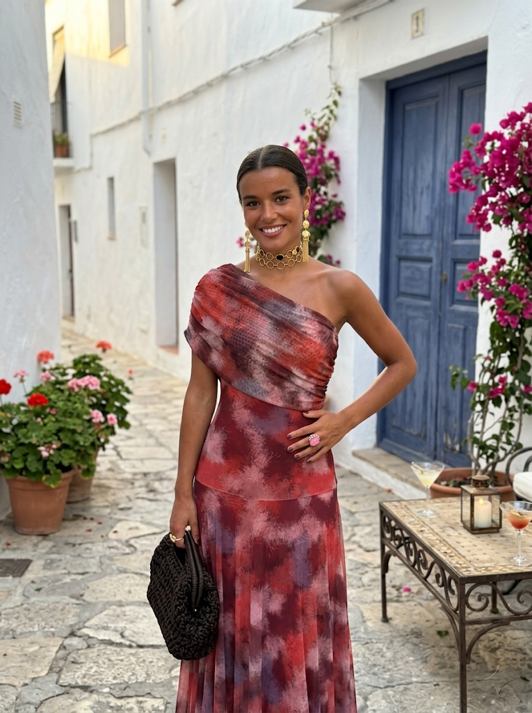 Elegant Flowy Maxi Dress Relaxed Summer Fit