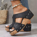 Relaxed Fit Summer Sandals with Cushioned Sole